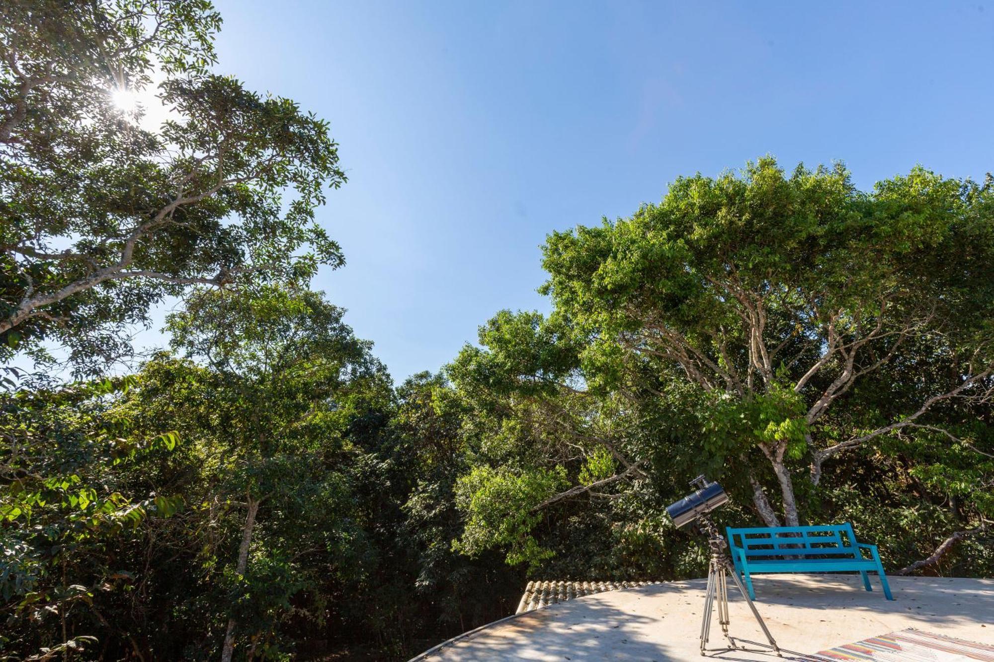 שאפאדה דוס גימאראייס Floresta Encantada Telescopio,Fogueira, Riacho מראה חיצוני תמונה