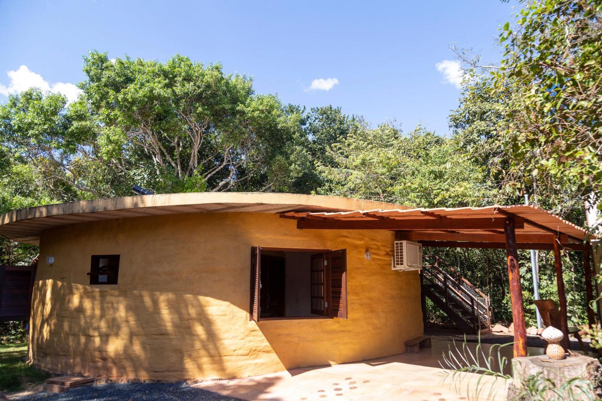 שאפאדה דוס גימאראייס Floresta Encantada Telescopio,Fogueira, Riacho מראה חיצוני תמונה