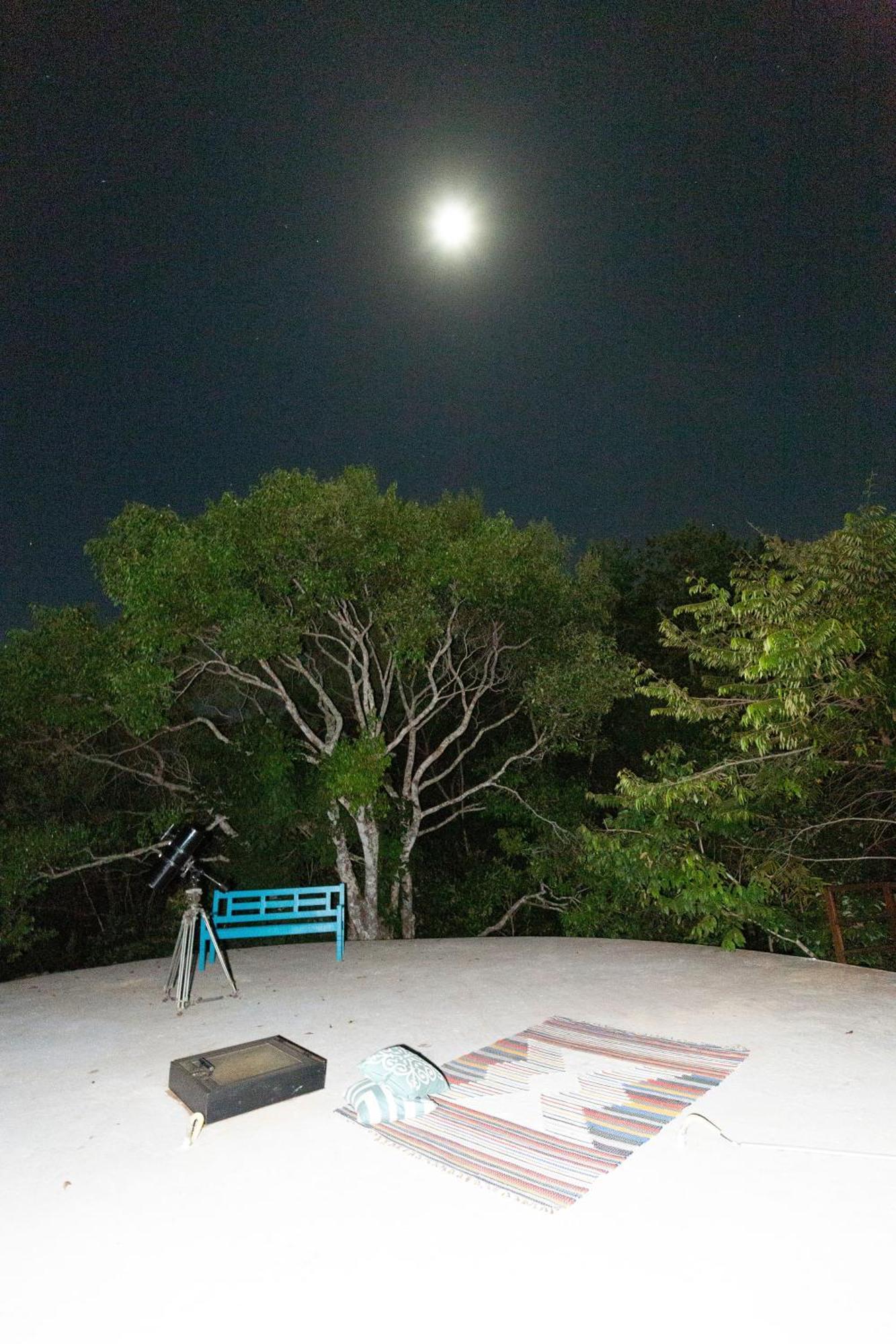 שאפאדה דוס גימאראייס Floresta Encantada Telescopio,Fogueira, Riacho מראה חיצוני תמונה