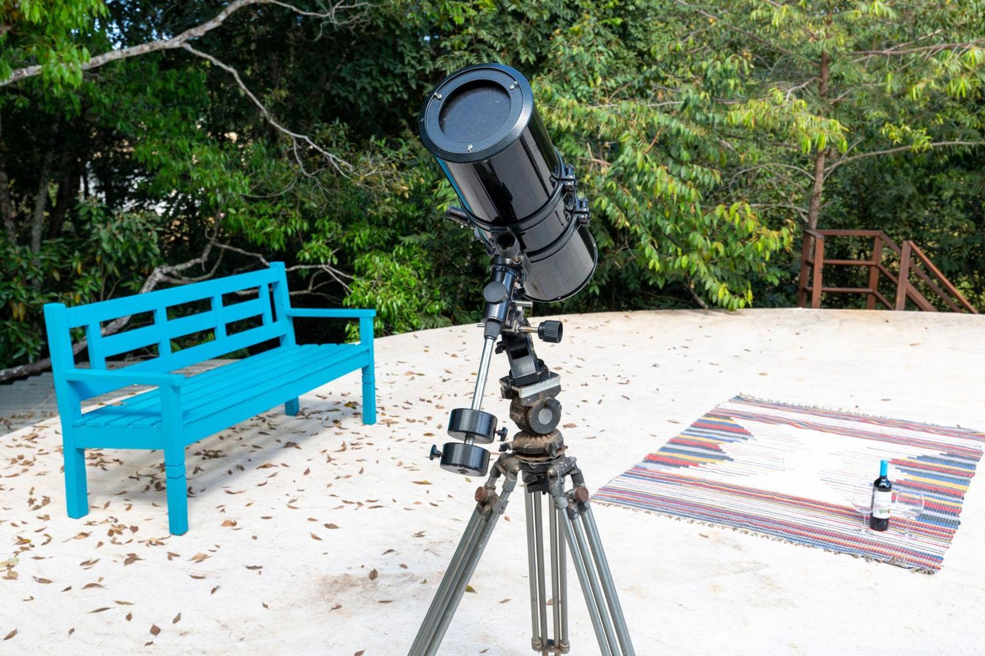 שאפאדה דוס גימאראייס Floresta Encantada Telescopio,Fogueira, Riacho מראה חיצוני תמונה